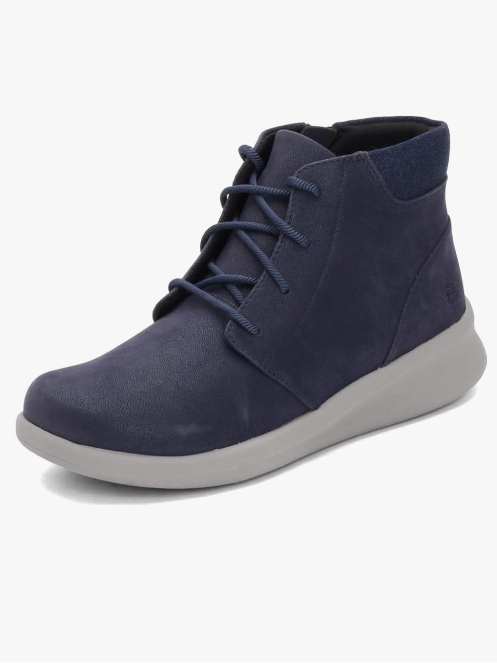 Cloudsteppers by Clarks Navy Blue Booties